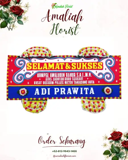 Papan Bunga Ucapan Selamat Pasir Jaya