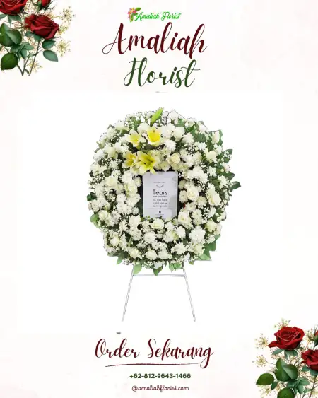 Krans Bunga Duka Pasir Jaya